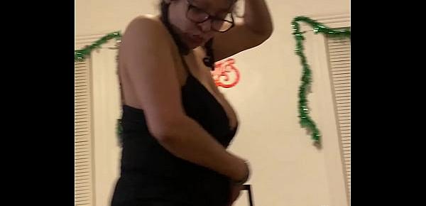  Anna Maria Mature latina Sexy Dominican MILF in black lingerie add me on twitter @annamariawny